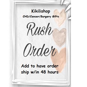 Kikilishop RUSH PROCESSING - Add to cart for your item to ship w/in 48 hours!  This is your best option to receive your item the quickest!