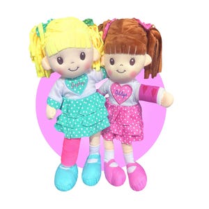 Broken Arm or Leg Gift for Kids - Personalized - Choice of Cast Color + Location - Broken Arm Gift - Broken Leg Gift - Dolls with Casts