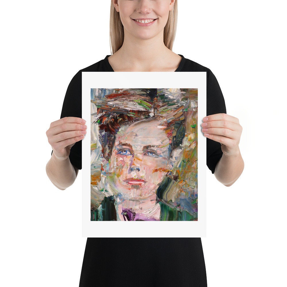 ARTHUR RIMBAUD Oil Portrait - POSTER - Various Sizes Available! Art ...