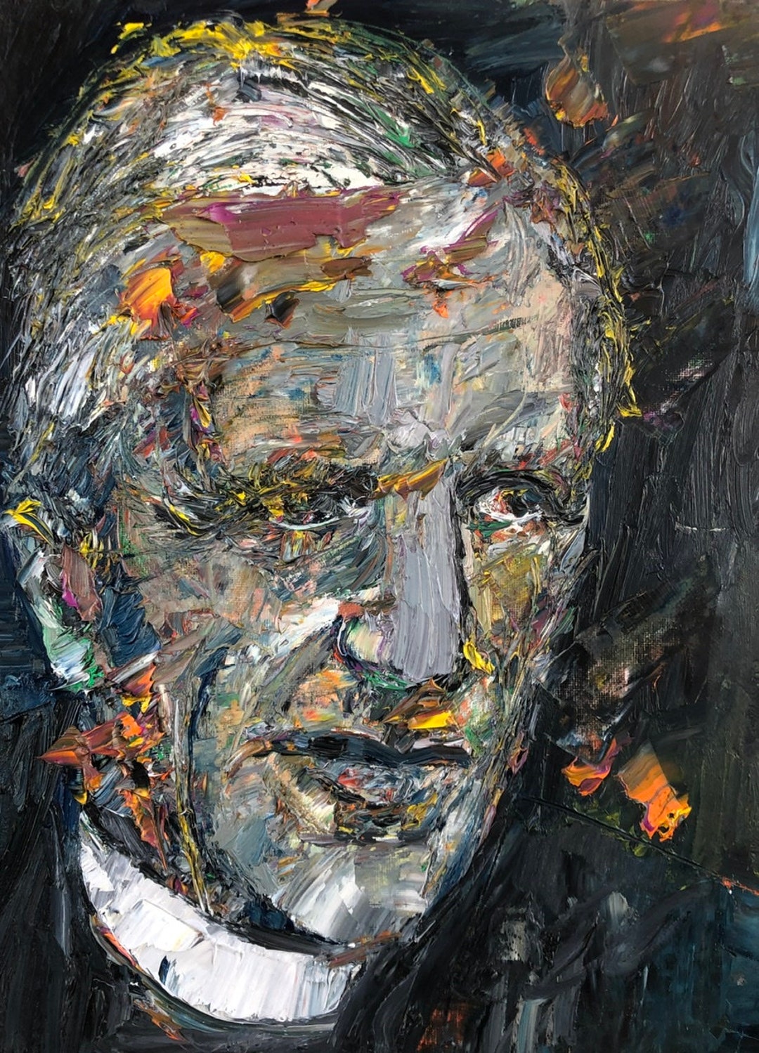 Pierre TEILHARD De CHARDIN Oil Portrait - POSTER - Various Sizes ...