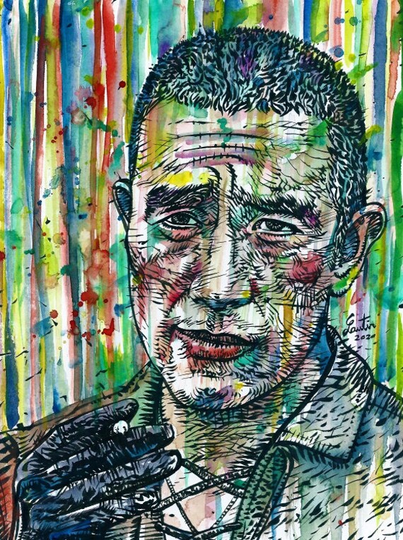 三島由紀夫 アートパネル ポスター