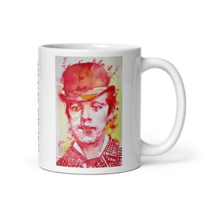 Mug - OSCAR WILDE watercolor portrait - various sizes! breakfast mugs cup of coffee art print painting dandy dorian gray salome salomé
