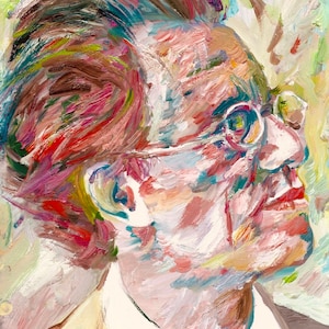 GUSTAV MAHLER oil portrait - POSTER - various sizes available! art print