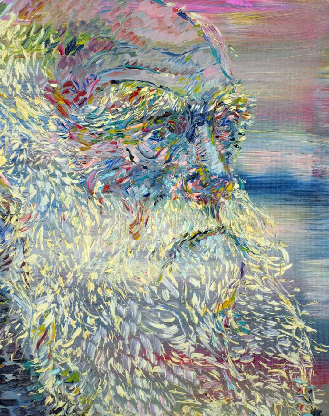 CHARLES DARWIN Oil Portrait - POSTER - Various Sizes Available! Art ...