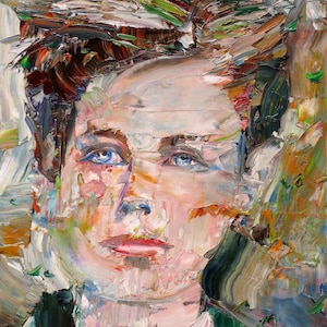 ARTHUR RIMBAUD oil portrait - POSTER - various sizes available! art print poet poetry works writer writing book work author