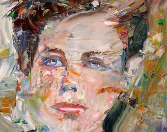 ARTHUR RIMBAUD oil portrait - POSTER - various sizes available! art print poet poetry works writer writing book work author