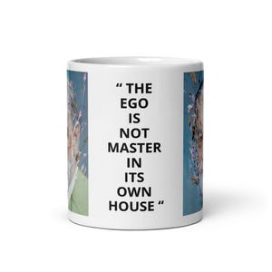 MUG - SIGMUND FREUD quote .1 - various sizes! mugs coffee cup painting art print psychology psychologist analysis