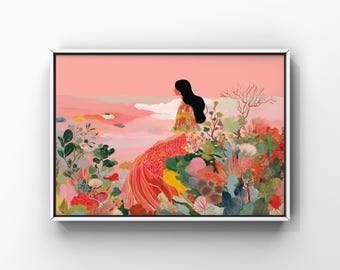 Mermaid Poster – Dreamlike Seascape Art Print