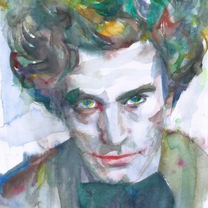 EDGARD VARESE watercolor portrait - POSTER - various sizes! art print