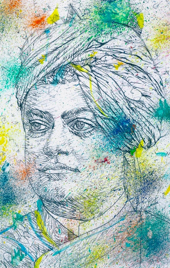 Poster of Swami Vivekananda  Goes Lithographic Co  Google Arts  Culture