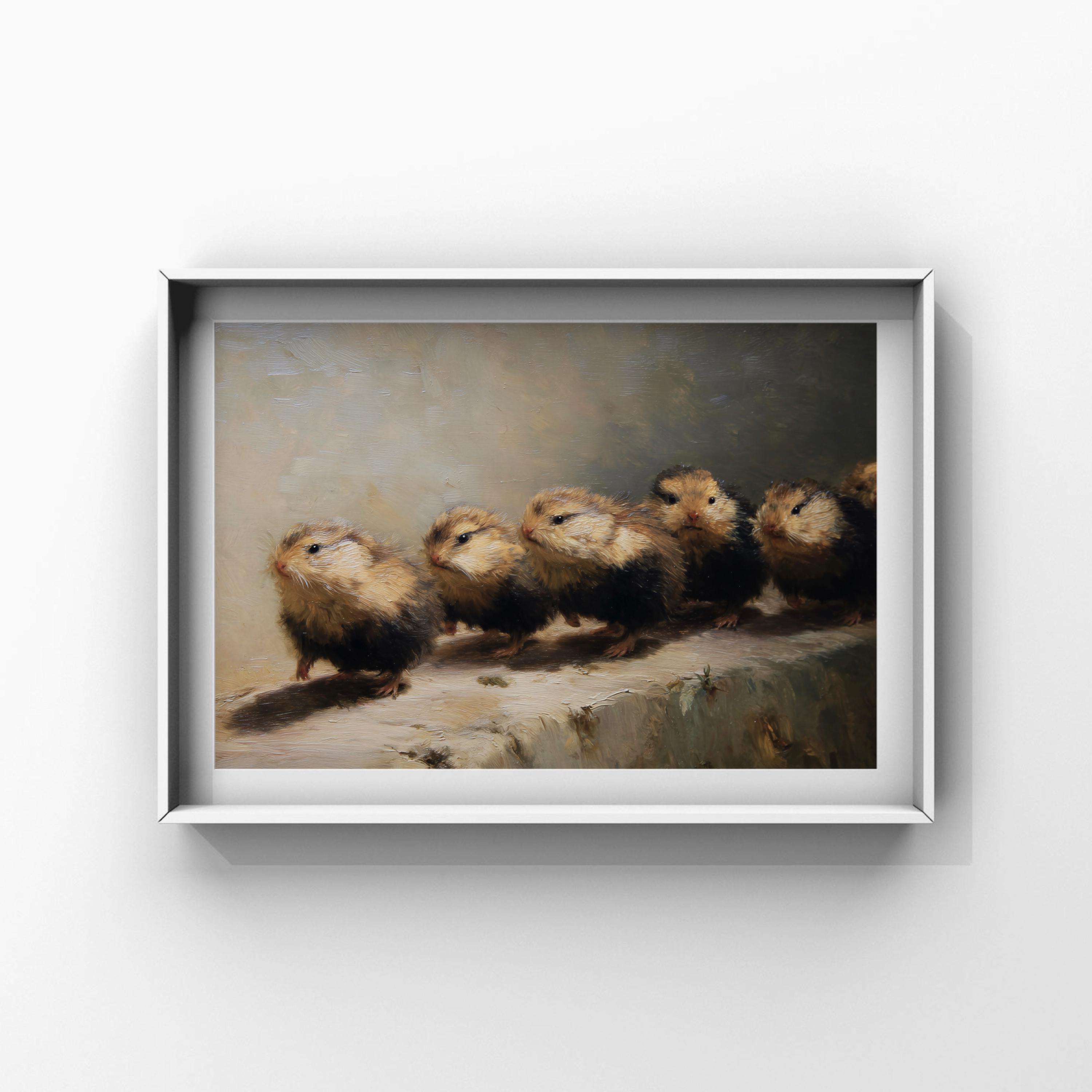 Lemming print - Etsy 日本