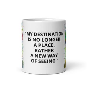 MUG - MARCEL PROUST quote .2 -various sizes! mugs coffee cup painting art print