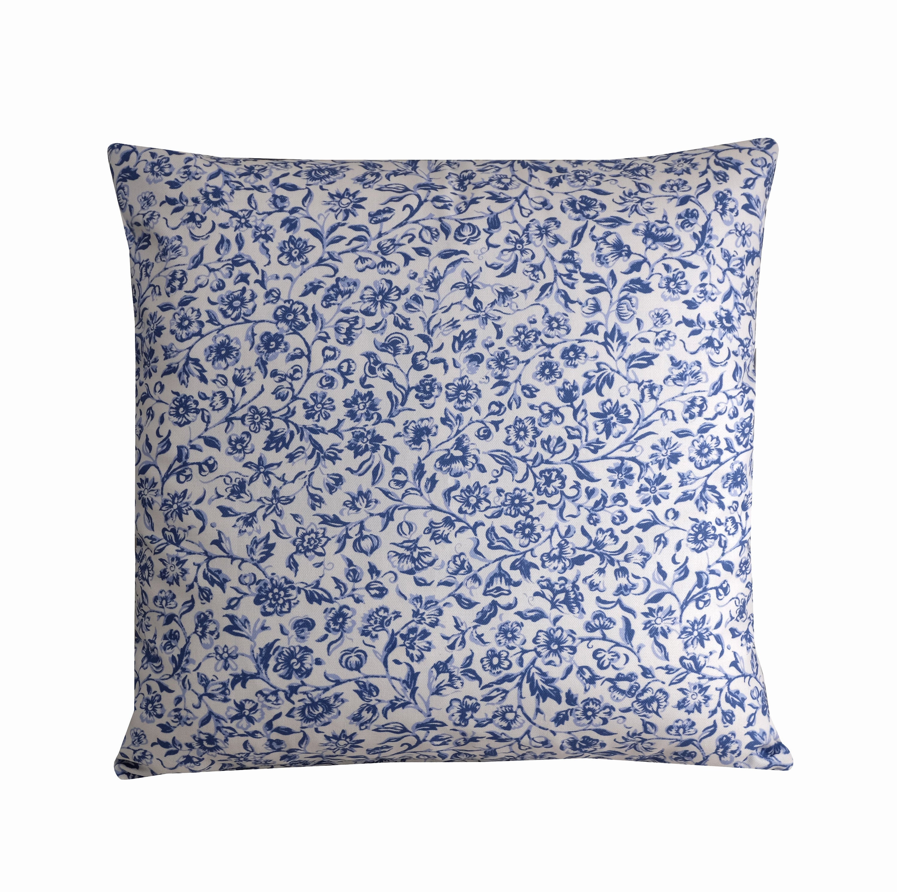 William Morris Merton Cushion Blue and White Floral English - Etsy