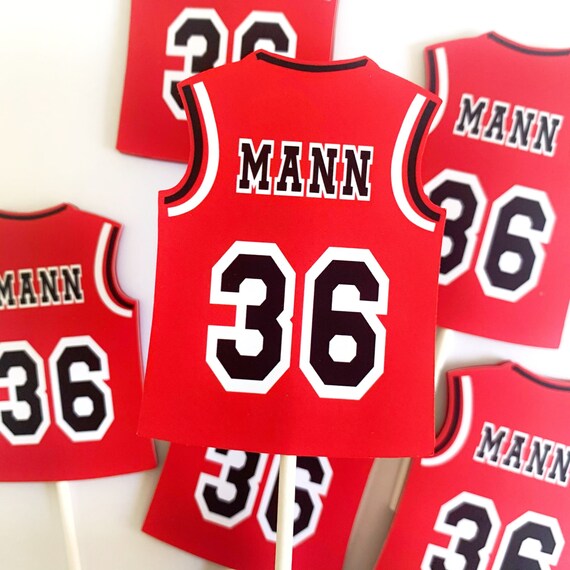 Basketball Cupcake Toppers, Basketball birthday party decorations, Game