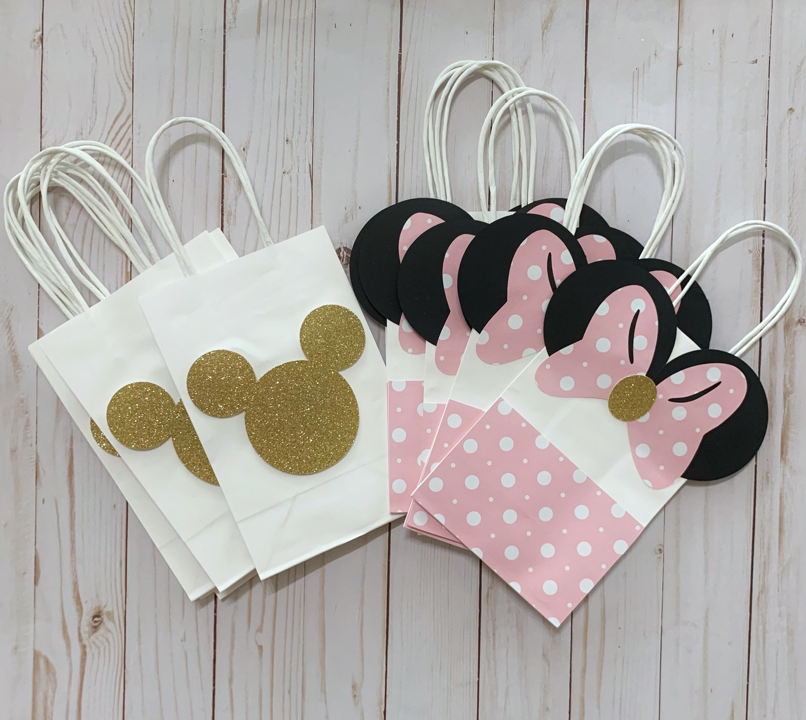 Minnie Mouse Party Favor Bags. Mickey Mouse Party Favor Bags -