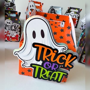 Boîtes de bonbons d'Halloween Décorations de fête d'Halloween Boîtes de dragées d'Halloween Boîtes-cadeaux d'Halloween Petites boîtes de fête à pignon Halloween Halloween
