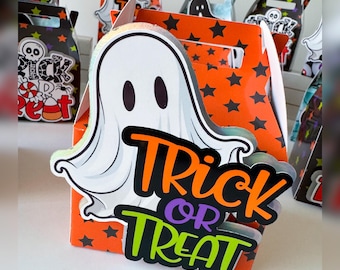 Halloween Candy Boxes Halloween Party Decorations Halloween Favor Boxes Halloween Gift Boxes Halloween Small Party Gable Boxes Halloween