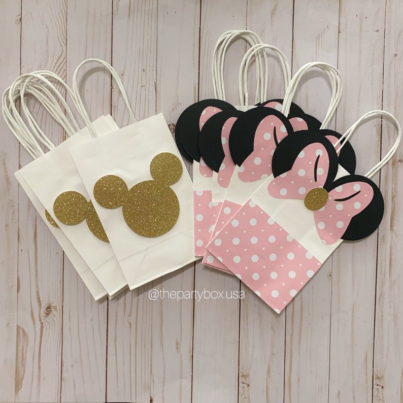 Minnie Mouse Party Favor Tags | Thank You Tags | Birthday Party