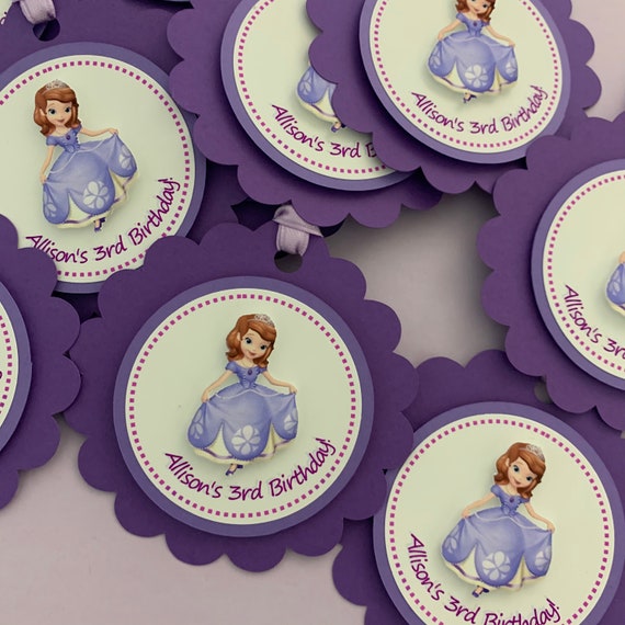 Sofia The First Favor s Sofia The First Party Decorations Etsy Sofia The First Favor s Sofia The First Party Decorations Etsy