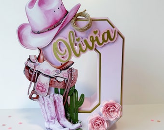 Cowgirl 3D Letter Cowgirl Party Decorations Bachelorette Cowgirl Theme Party Custom 3d Letter Cowgirl Party Table Decorations
