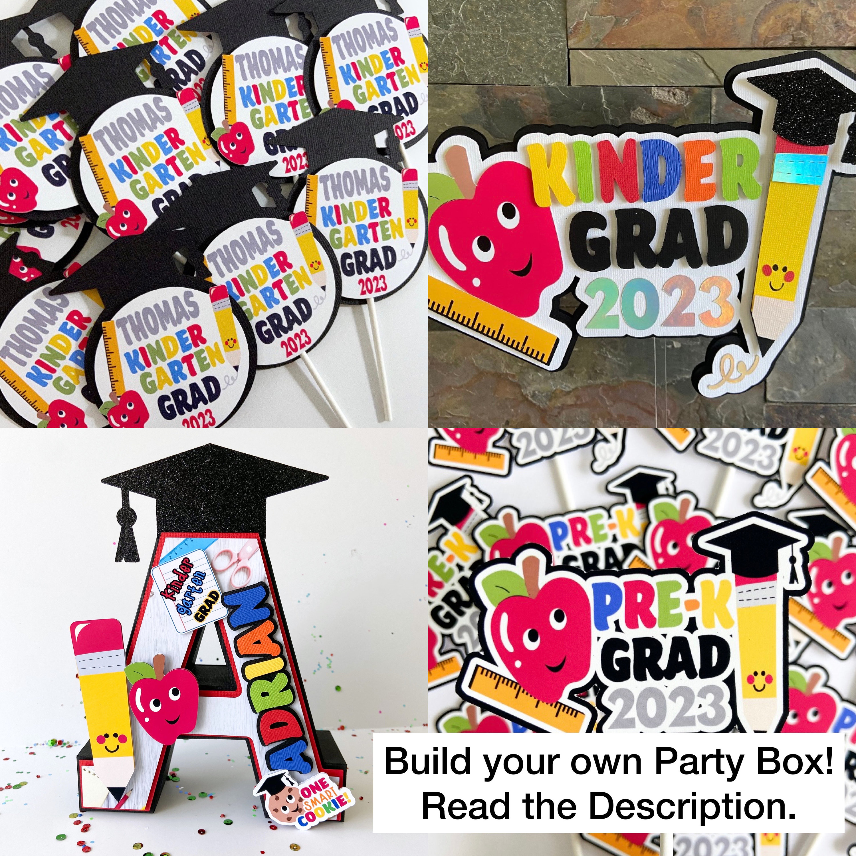 Ghirlanda Diplomi Asilo 2022 Con Arcobaleno | Striscione Decorazione Festa Laurea Bambini, Colorato, Preassemblato, Tema Prescolare - 4