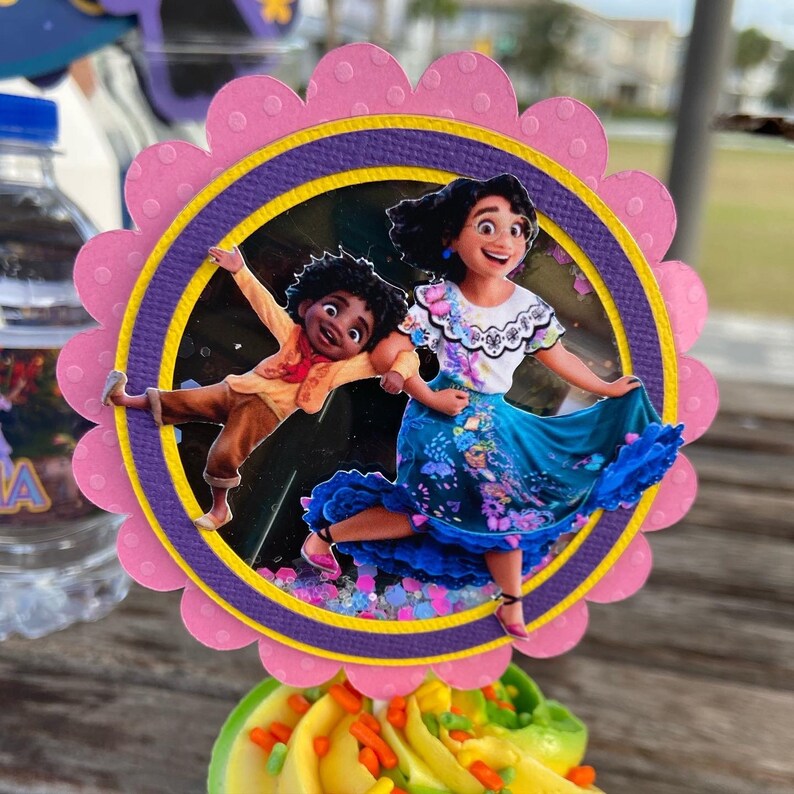 Encanto Cupcake Toppers Encanto Party Decorations Etsy Ireland
