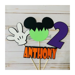 Mickey Mouse Halloween party centerpieces, Mickey Mouse Halloween theme party, Halloween Mickey party decorations, Mickey Mouse Centerpieces