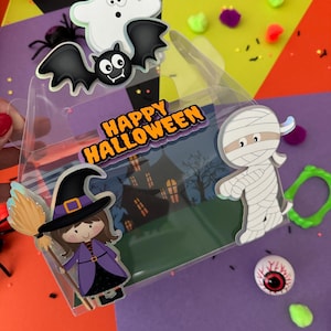Halloween Favor Boxes Halloween Party Decorations Halloween Treat Boxes Halloween Gift Boxes Halloween Party Gable Boxes Halloween Theme
