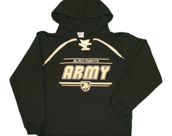 Army Lace-up Hoodie