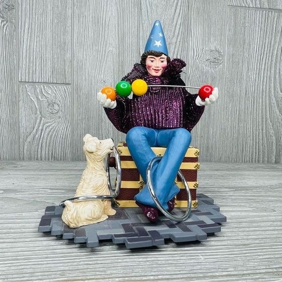 ヴィンテージ ホールマーク アニメ ジャグラー ピエロ オルゴール