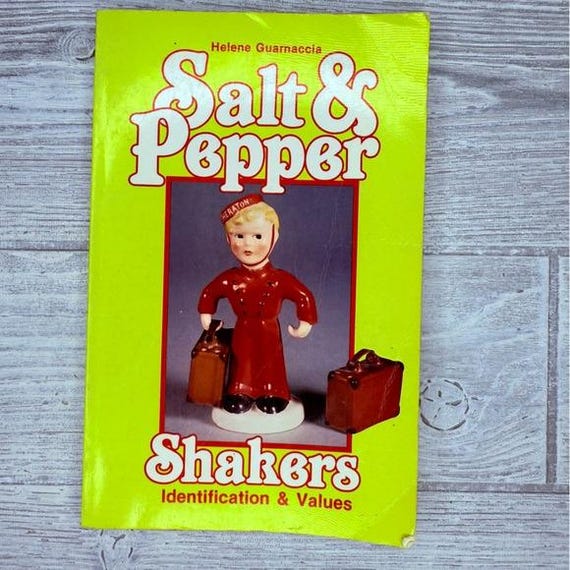 Vintage Salt and Pepper Shakers Collectable Book Ceramic