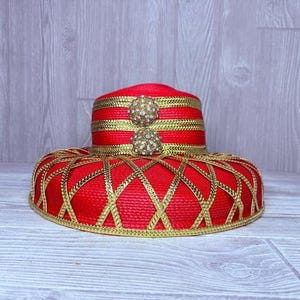 Whittall & Shon Gold Straw Hat Purse Set NWT Kentucky Derby Royalcore Rhinestone Whittall Shon | eBay main image 4