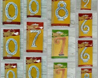 13 vintage house numbers crafting metal numbers with screws restore and restyle