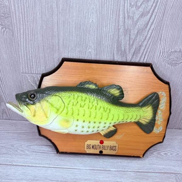 Vintage 1999 Big Mouth Billy Bass Singing Electronic Toy Not