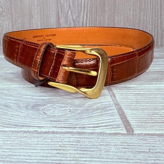 Belt-women’s Brighton “like” belt size medium Brighton | Really Tough Reversible Belt in Black – Giddy Up  main image 4