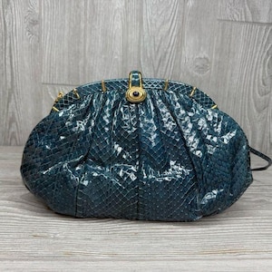 【美品】Judith Leiber ジュディス リーバー　ポーチ　バッグ Judith Leiber Sparkle Silver Net Pouch