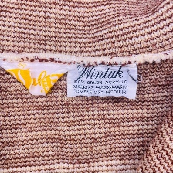 Vintage Sabra Wintuk Cardigan Women’s Sweater 70’… - image 3