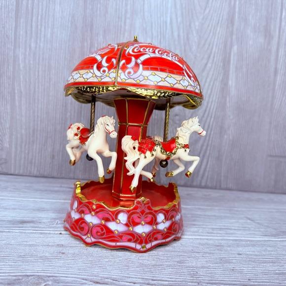 コカコーラ アンティーク 荷馬車 置物 Coca Cola Carousel Horse - Etsy