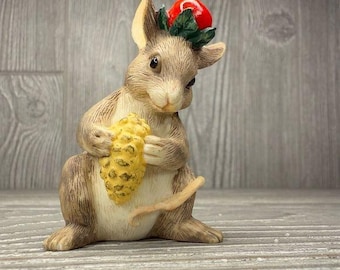 Vintage silvestri nativity wise men Charming Tails Mouse Figurine collectible