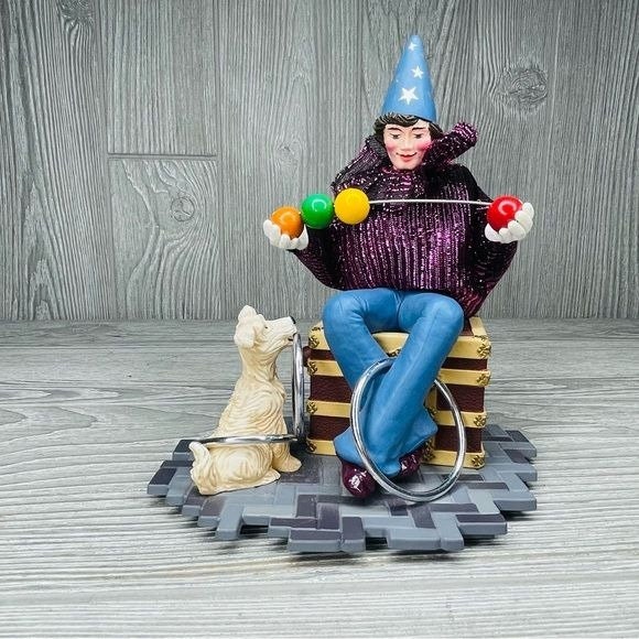 ヴィンテージ ホールマーク アニメ ジャグラー ピエロ オルゴール