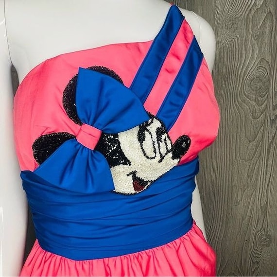 Vintage 86 Rare Disney Minnie Mouse Mike Benet Formals Ball Gown Dress 10  Unique - Etsy