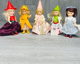 5 vintage madame Alexander McDonald’s collection dolls collectible