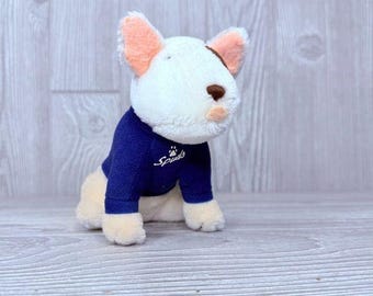 Vintage Spuds Mackenzie Plush Dog Toy 1987 Applause Advertising