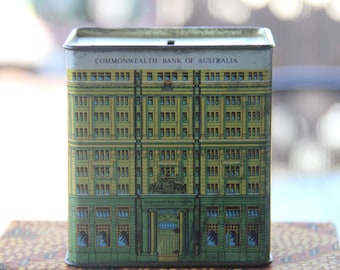 Vintage Commonwealth Bank of Australia Money Box Collectors Replica 48 Martin Place