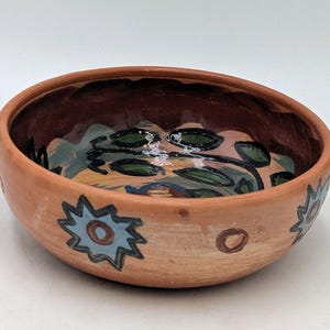 Vintage Peru Cusco Vintage Handmade Pottery Bowl