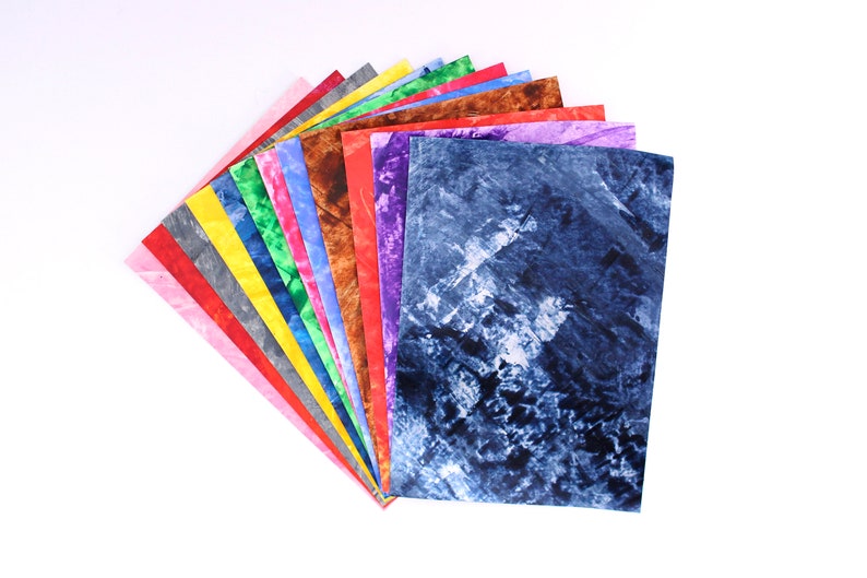 Multicoloured Scrap Paper Pack A5 assorted papers for junk journal card making scrapbook collage collage papers grab bag