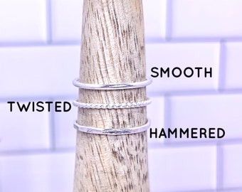 Sterling Silver Stacking Ring