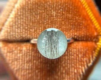 Round Hair Keepsake Ring