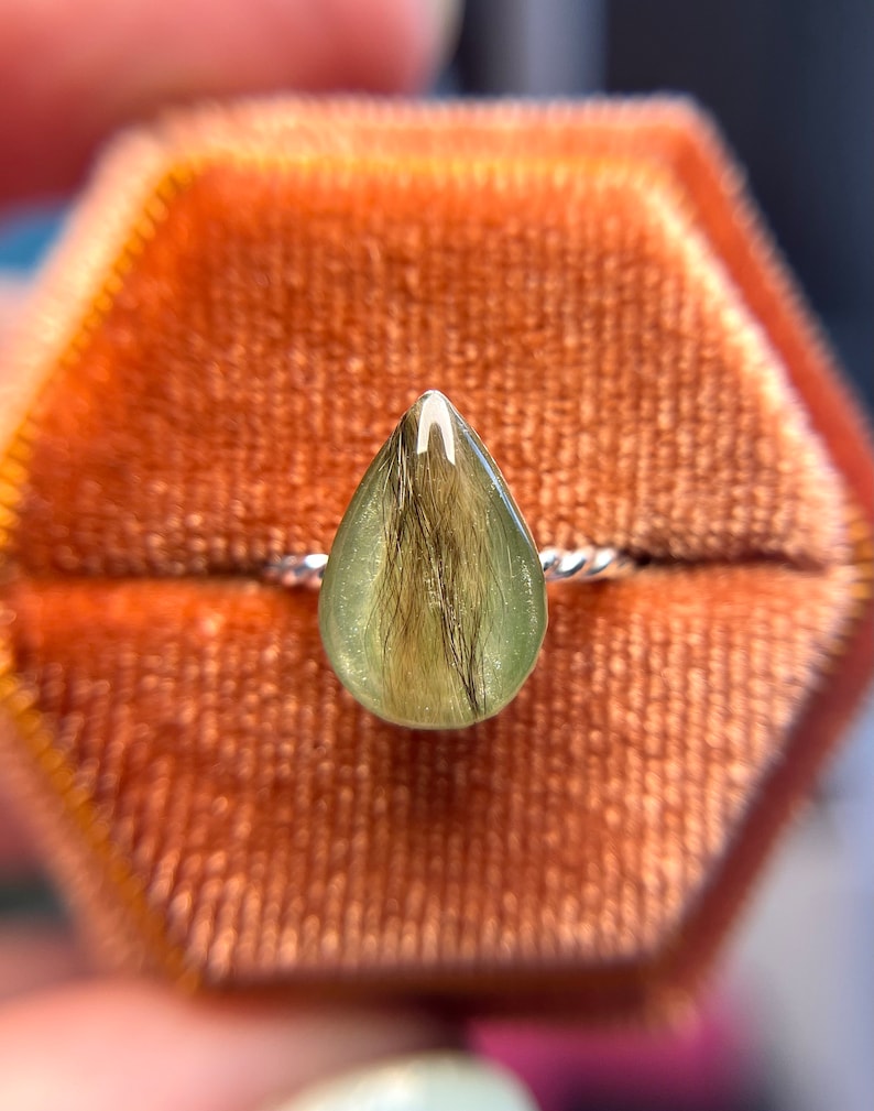 Hair and Ashes Keepsake Ring, Pet Memorial Ring, Pet Cremation Ring, Pet Fur Ring, Cremation Ring, Pet Ash Ring, Pet Fur Ring, Cremains image 4