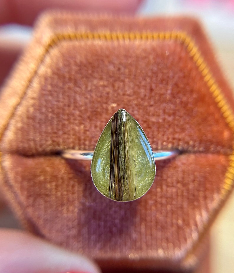 Hair and Ashes Keepsake Ring, Pet Memorial Ring, Pet Cremation Ring, Pet Fur Ring, Cremation Ring, Pet Ash Ring, Pet Fur Ring, Cremains image 6